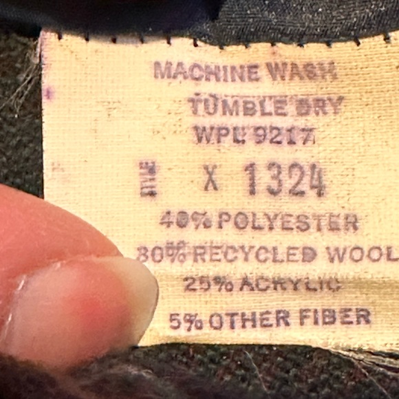 Avon Fashion Vintage. Red Blue Plaid Classic Aline W Pockets Buttons Sid… - Picture 12 of 12